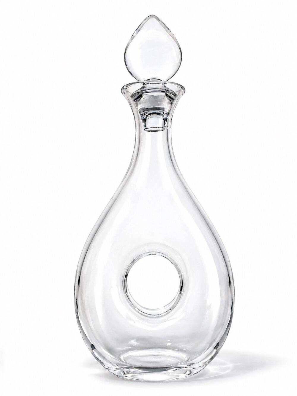 LENOX DONUT TUSCANY CLASSICS CRYSTAL DECANTER with stopper 32oz Clean